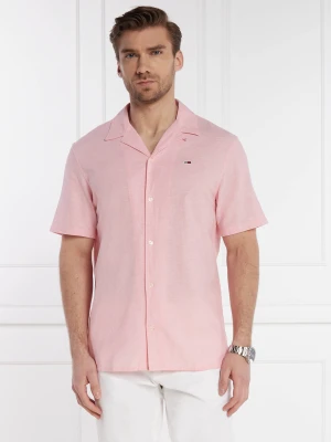 Tommy Jeans Koszula | Regular Fit | z dodatkiem lnu