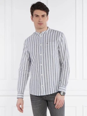 Tommy Jeans Koszula | Regular Fit | z dodatkiem lnu