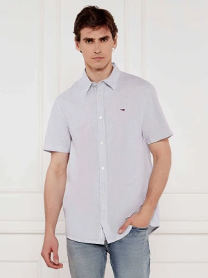 Tommy Jeans Koszula | Regular Fit | z dodatkiem lnu