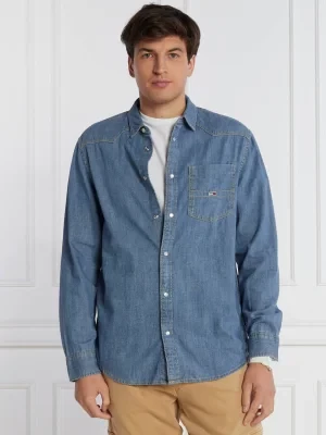 Tommy Jeans Koszula | Relaxed fit | denim