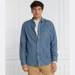 Tommy Jeans Koszula | Relaxed fit | denim