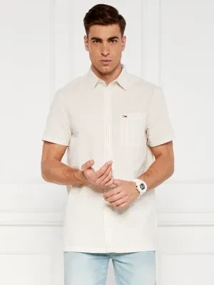 Tommy Jeans Koszula STRIPE SEERSUCKER | Regular Fit