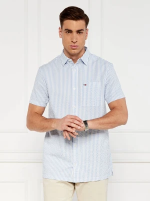 Tommy Jeans Koszula STRIPE SEERSUCKER | Regular Fit