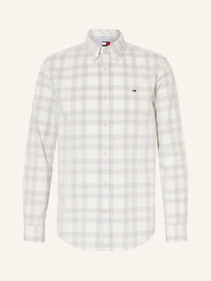 Tommy Jeans Koszula Z Tkaniny Sztruksowej Regular Fit weiss
