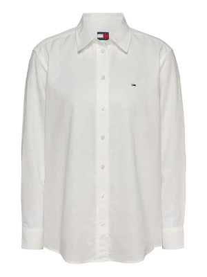 TOMMY JEANS Koszula w kolorze kremowym rozmiar: M