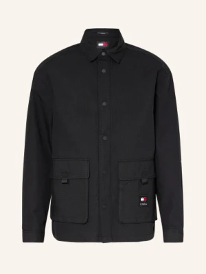Tommy Jeans Koszula Wierzchnia schwarz