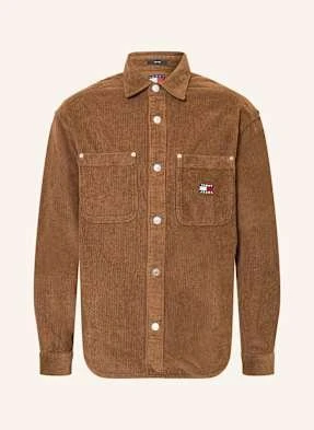 Tommy Jeans Koszula Wierzchnia Ze Sztruksu braun