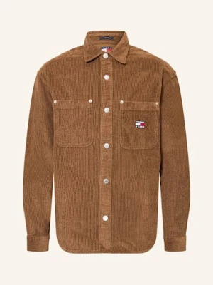 Tommy Jeans Koszula Wierzchnia Ze Sztruksu braun