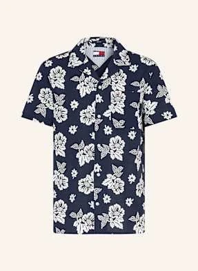 Tommy Jeans Koszula Z Klapami Comfort Fit blau