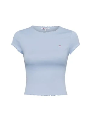 Zdjęcie produktu Tommy Jeans Koszulka Kobiety Bawełna niebieski