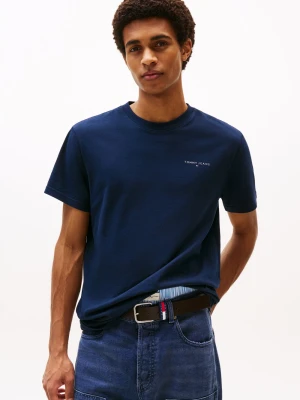 Tommy Jeans Koszulka Kobiety Bawełna niebieski