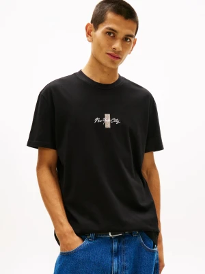 Zdjęcie produktu Tommy Jeans Koszulka Mężczyźni Bawełna czarny