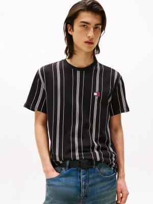 Zdjęcie produktu Tommy Jeans Koszulka Mężczyźni Bawełna czarny,