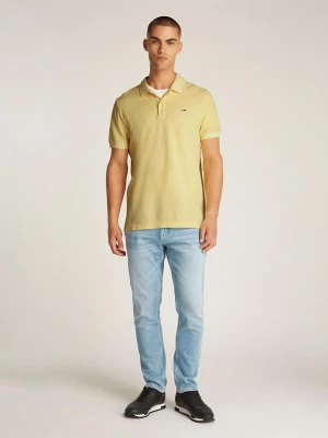 TOMMY JEANS Koszulka polo w kolorze beżowym rozmiar: L