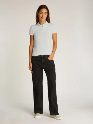 TOMMY JEANS Koszulka polo w kolorze białym rozmiar: S