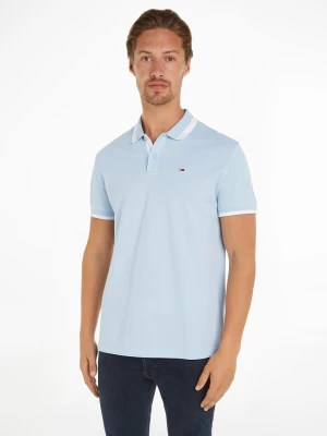 TOMMY JEANS Koszulka polo w kolorze błękitnym rozmiar: XL