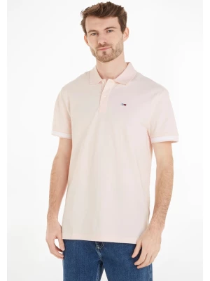 TOMMY JEANS Koszulka polo w kolorze jasnoróżowym rozmiar: L