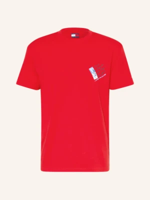 Tommy Jeans Koszulka rot
