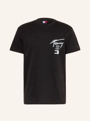 Tommy Jeans Koszulka schwarz CZARNY