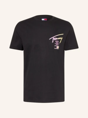 Tommy Jeans Koszulka schwarz CZARNY