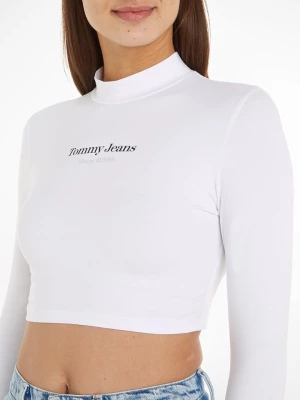 TOMMY JEANS Koszulka w kolorze białym rozmiar: XS