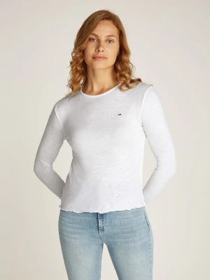 TOMMY JEANS Koszulka w kolorze białym rozmiar: L