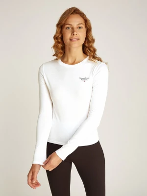 TOMMY JEANS Koszulka w kolorze białym rozmiar: S