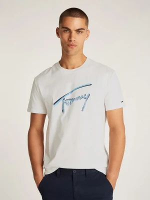 TOMMY JEANS Koszulka w kolorze białym rozmiar: L