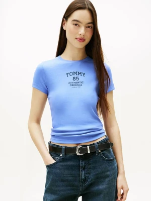 TOMMY JEANS Koszulka w kolorze błękitnym rozmiar: L
