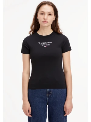 TOMMY JEANS Koszulka w kolorze czarnym rozmiar: L