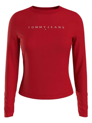 TOMMY JEANS Koszulka w kolorze czerwonym rozmiar: XS