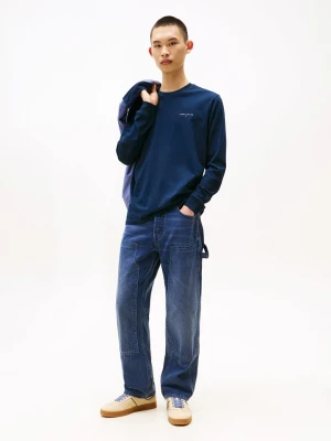 TOMMY JEANS Koszulka w kolorze granatowym rozmiar: M