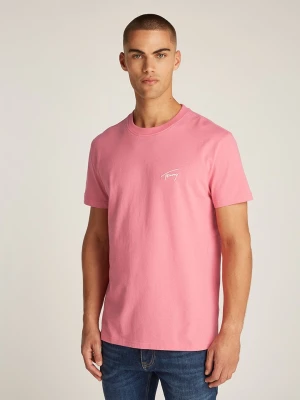 TOMMY JEANS Koszulka w kolorze jasnoróżowym rozmiar: M