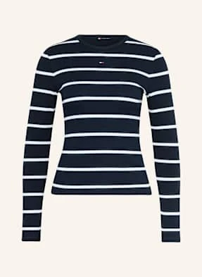 Tommy Jeans Koszulka Z Długim Rękawem blau