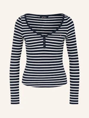 Tommy Jeans Koszulka Z Długim Rękawem blau