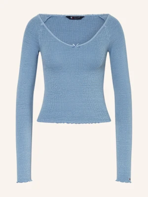 Tommy Jeans Koszulka Z Długim Rękawem blau