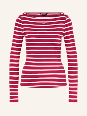 Tommy Jeans Koszulka Z Długim Rękawem pink