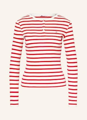 Tommy Jeans Koszulka Z Długim Rękawem rot