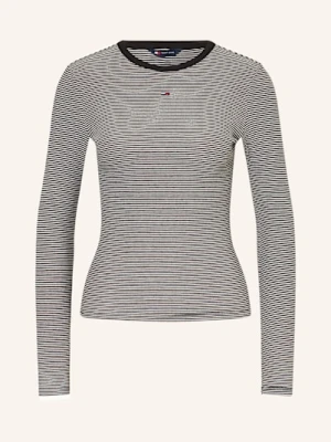 Tommy Jeans Koszulka Z Długim Rękawem schwarz