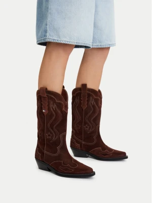 Tommy Jeans Kowbojki Archive EN0EN03095 Brązowy