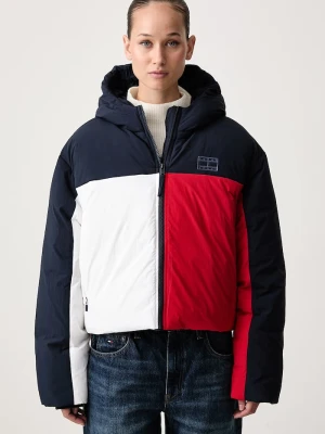 Tommy Jeans krótka kurtka damska granatowy