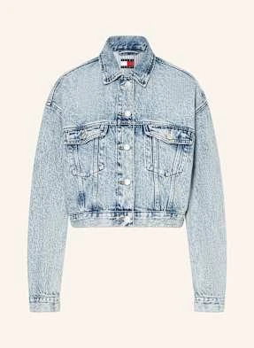 Tommy Jeans Krótka Kurtka Jeansowa blau