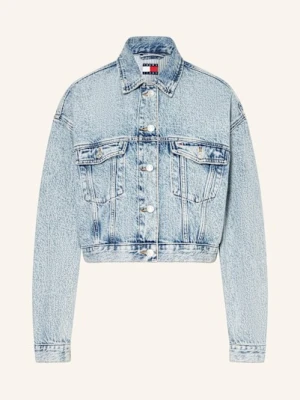Tommy Jeans Krótka Kurtka Jeansowa blau