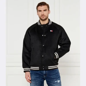 Tommy Jeans Kurtka bomber | Regular Fit | z dodatkiem wełny
