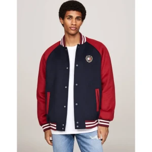Tommy Jeans Kurtka bomber | Regular Fit | z dodatkiem wełny