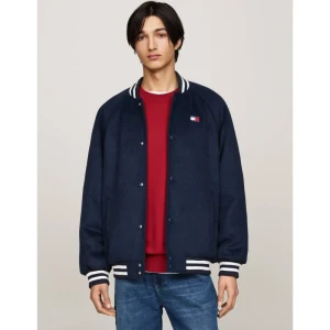 Tommy Jeans Kurtka bomber | Regular Fit | z dodatkiem wełny