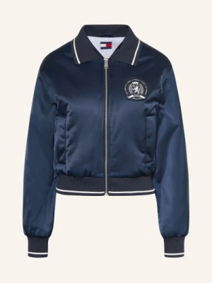 Tommy Jeans Kurtka College'owa Z Satyny blau