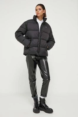 Tommy Jeans kurtka damska kolor czarny zimowa