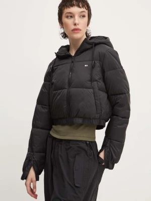 Tommy Jeans kurtka damska kolor czarny zimowa DW0DW18313