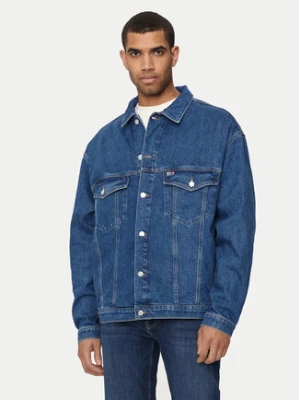 Tommy Jeans Kurtka jeansowa Aiden DM0DM19366 Niebieski Oversize